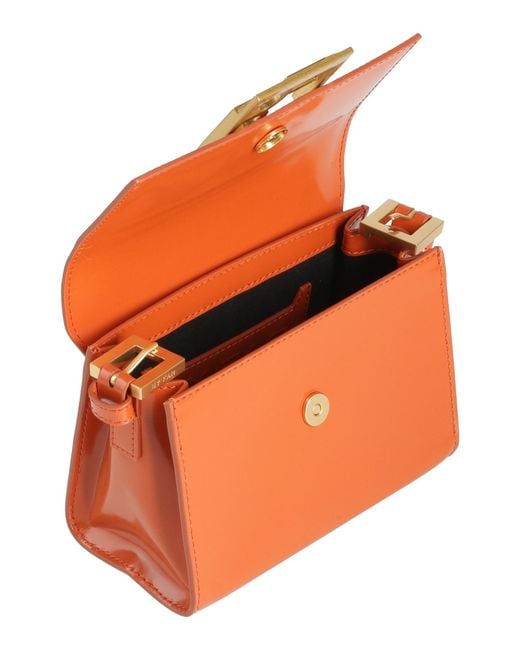By Far Orange Cross-Body Bag Leather