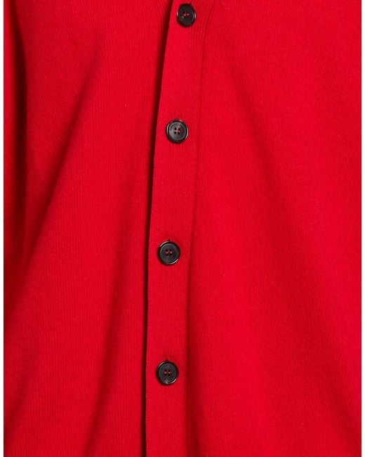 Roberto Collina Red Cardigans for men