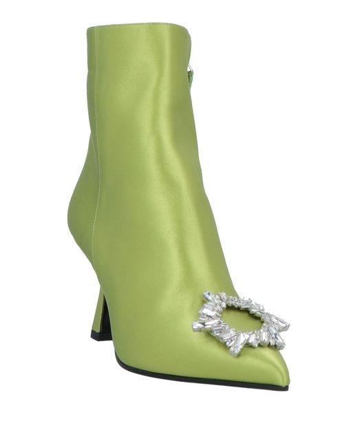 Aldo Castagna Green Ankle Boots