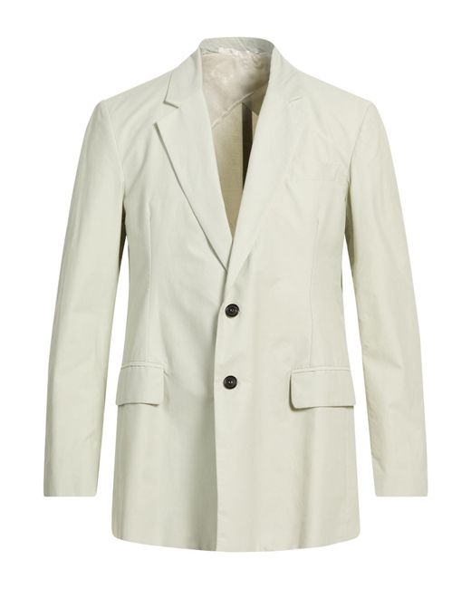 Grifoni Men's White Blazer Cotton, Polyamide