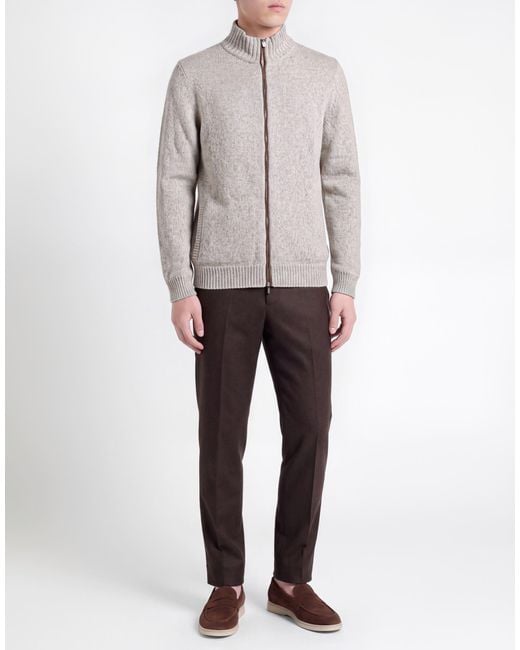 Cardigan di Fedeli in Gray da Uomo