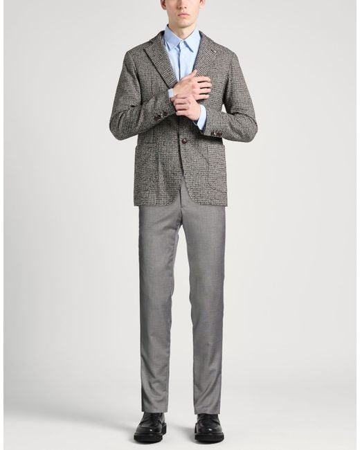Tombolini Gray Pants for men