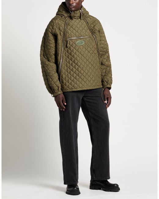 Moschino Green Jacket Polyester for men