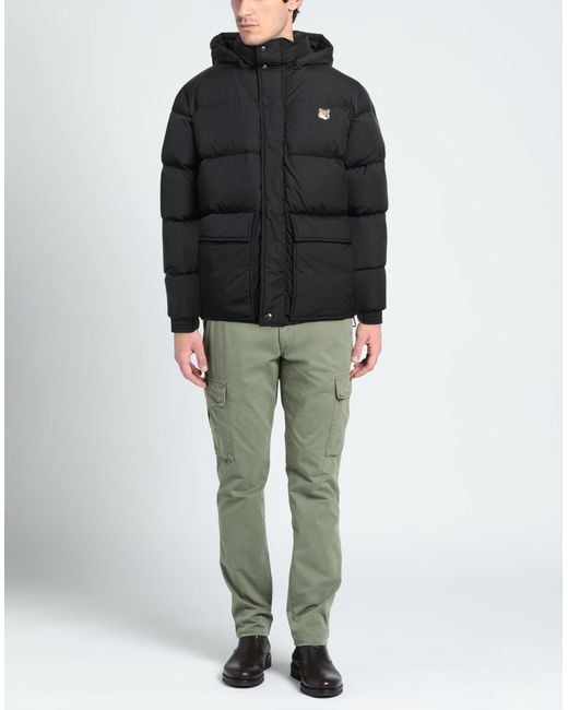 Maison Kitsuné Black Puffer for men