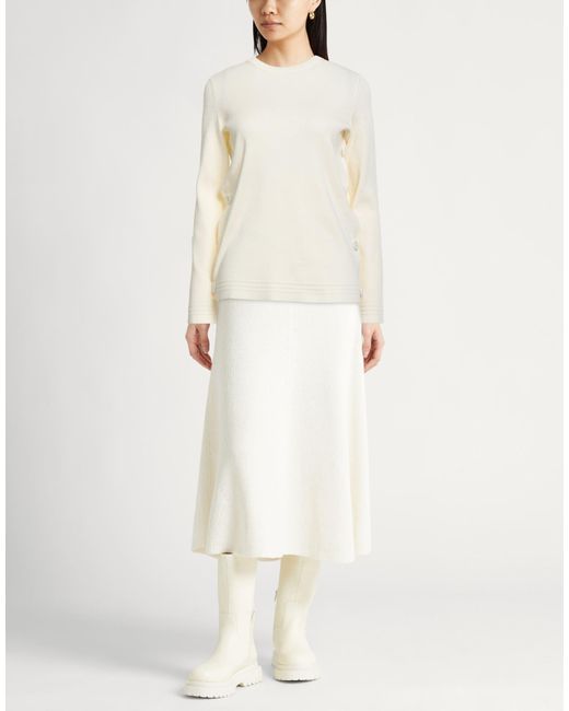 Jil Sander White Pullover
