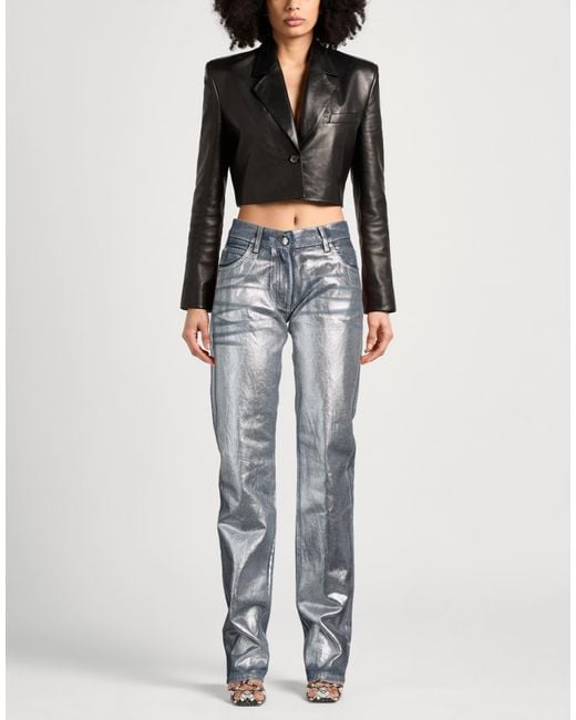 MSGM Gray Jeans