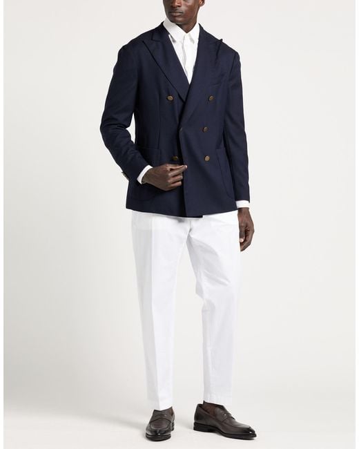 Boglioli Blue Blazers for men