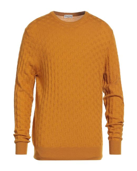 Cashmere Company Orange Jumper for men