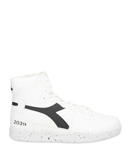 Diadora White Trainers