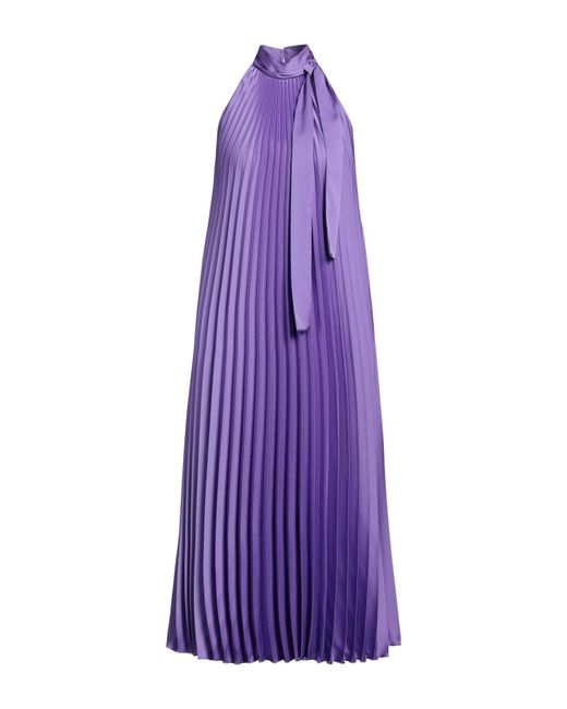 Liu Jo Purple Midi Dress