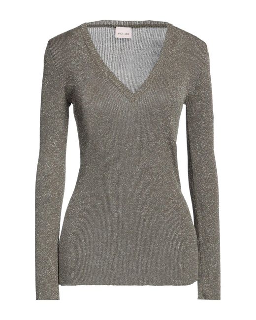 VIKI-AND Gray Sweater