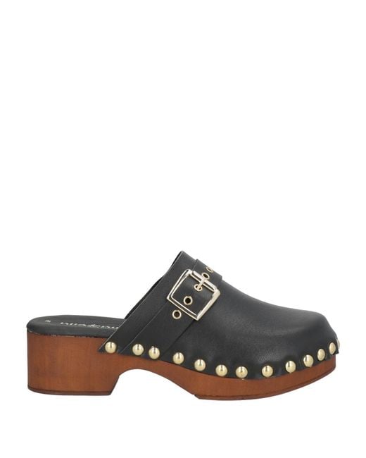 Nila & Nila Brown Mules & Clogs