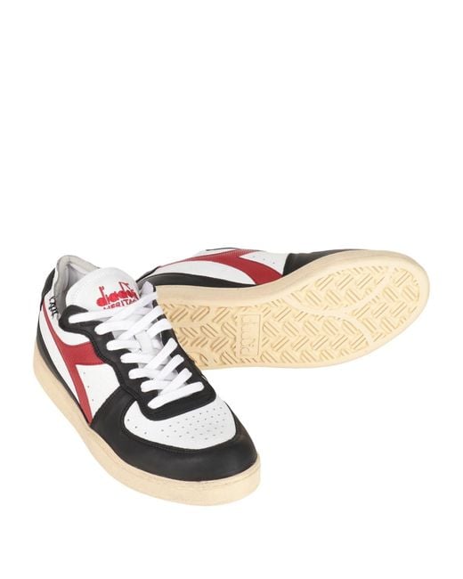 Diadora White Trainers