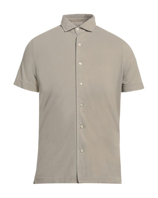 Della Ciana Gray Shirt for men