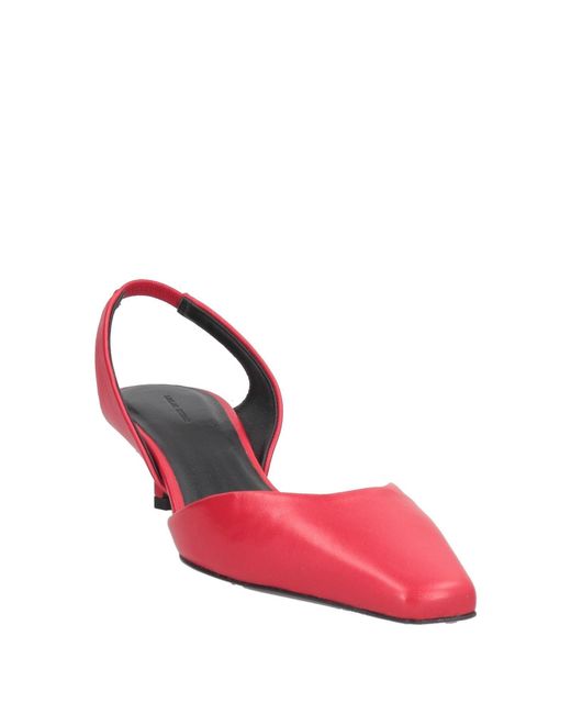 Loulou de Saison Red Pumps Leather