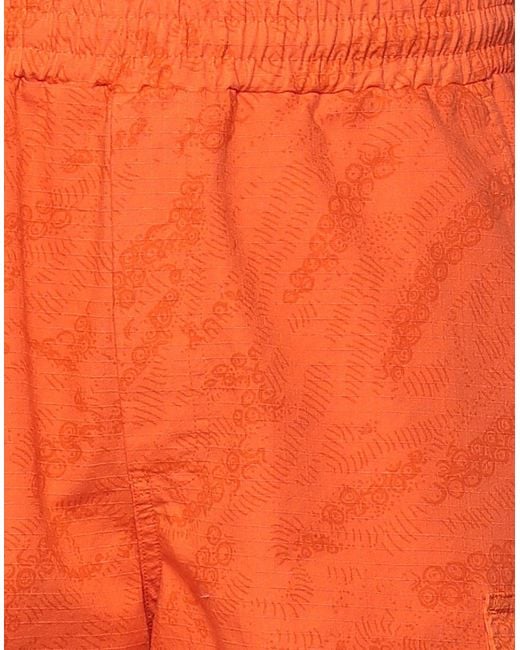 Octopus Orange Shorts & Bermuda Shorts for men