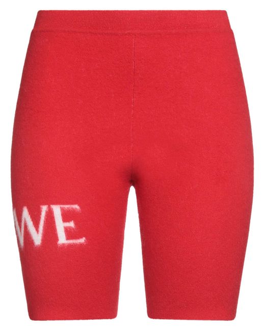 Loewe Red Shorts & Bermuda Shorts