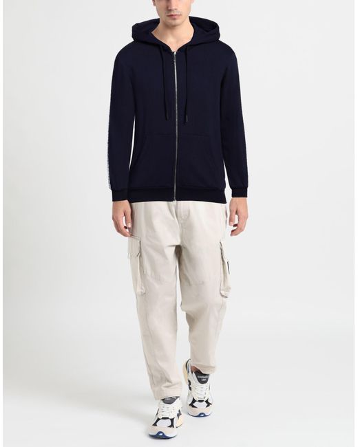 Bikkembergs Blue Sweatshirt Cotton for men