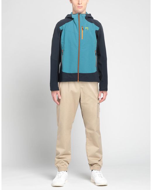 Karpos Blue Jacket Polyester, Elastane, Polyamide, Viscose for men