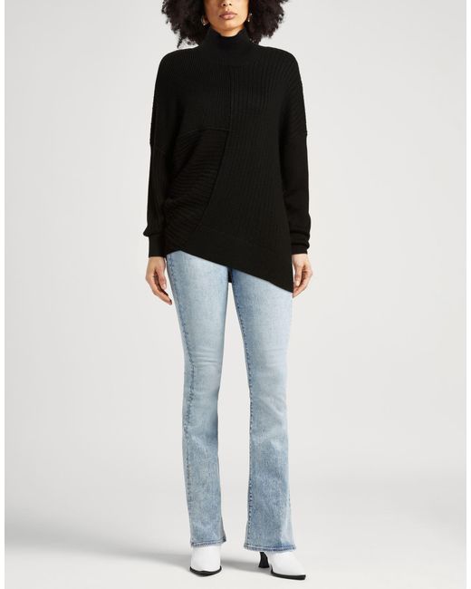 ARMANI EXCHANGE Black Turtleneck