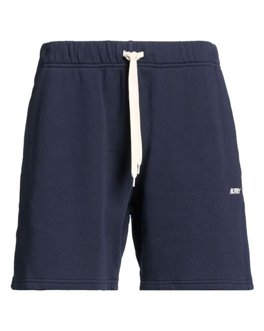 Autry Blue Shorts & Bermuda Shorts Cotton for men