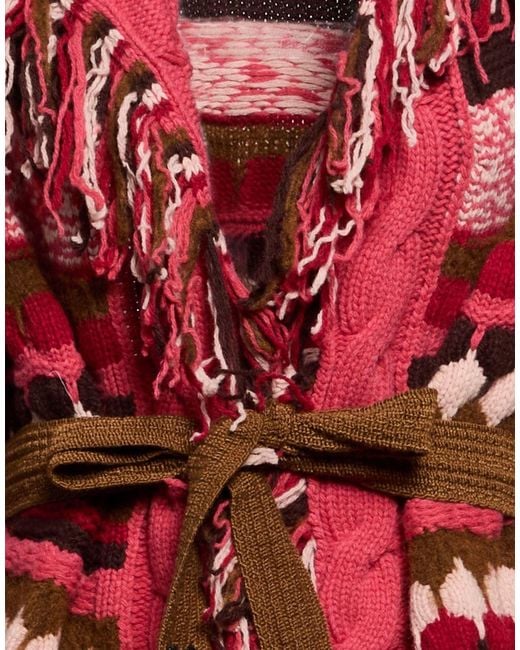 Semicouture Red Cardigans
