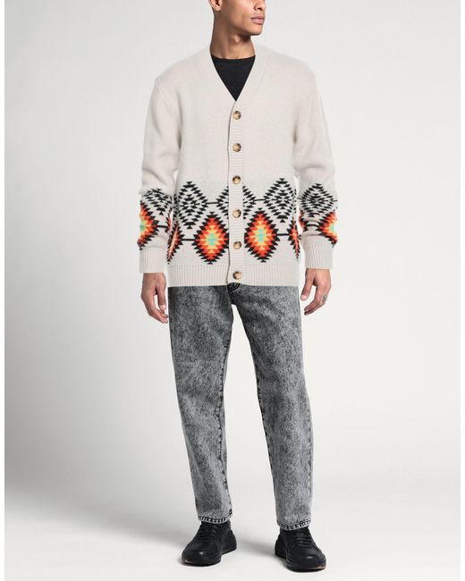 TOOCO White Cardigan for men