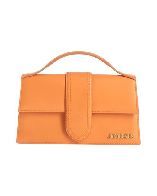 Jacquemus Orange Handbag Cow Leather