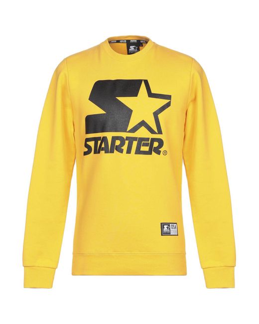 Starter Yellow Sweatshirt for men