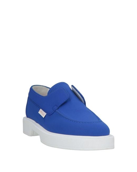 Le Silla Blue Sneakers Textile Fibers