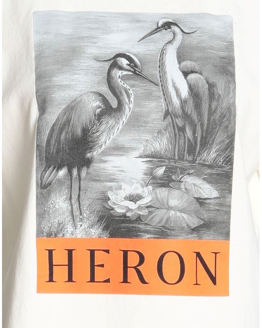 Camiseta Heron Preston de color White