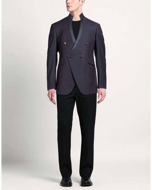 Luigi Bianchi Blue Blazer for men