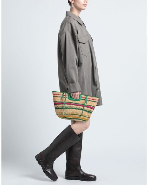 Maje Green Handbag