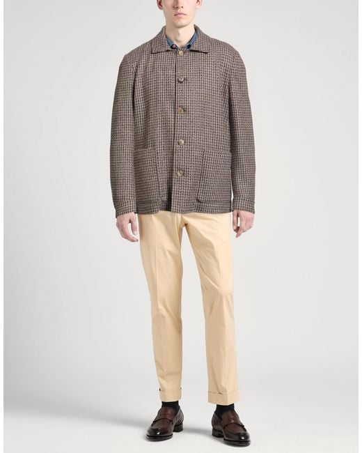 Fedeli Brown Jacket for men