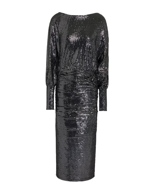 Dixie Black Midi Dress Polyamide, Polyester, Elastane