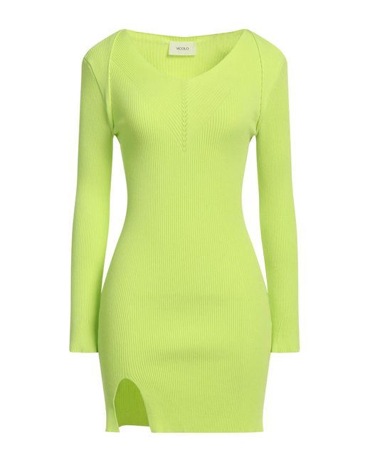 ViCOLO Green Mini Dress