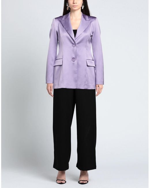 Semicouture Purple Blazer