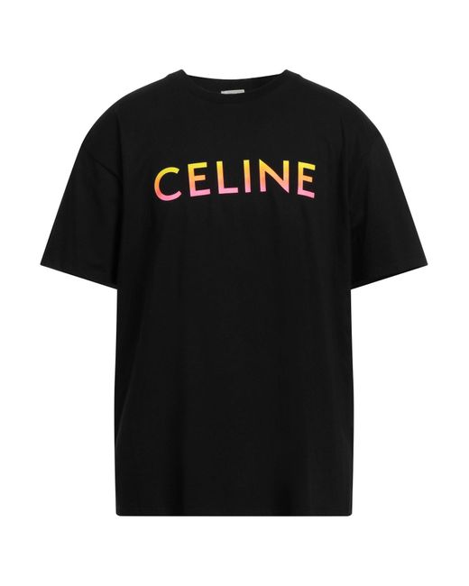 Camiseta Céline de hombre de color Black