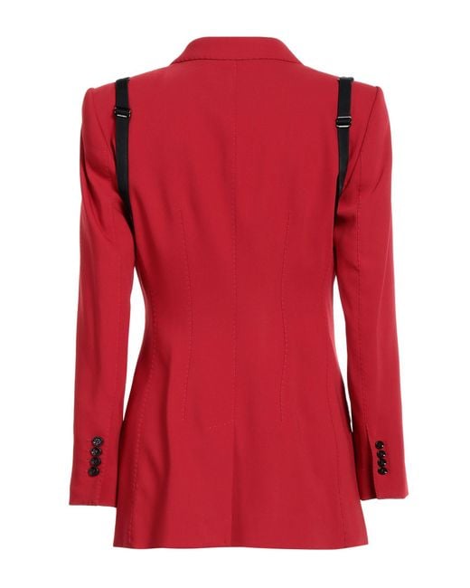 Dolce & Gabbana Red Blazer