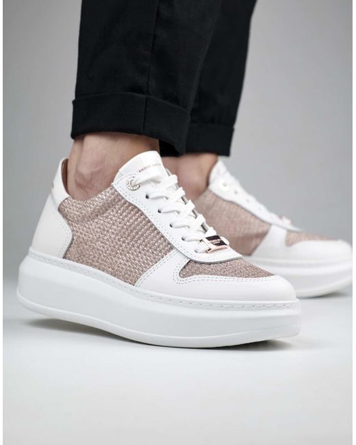 Alexander Smith White Sneakers