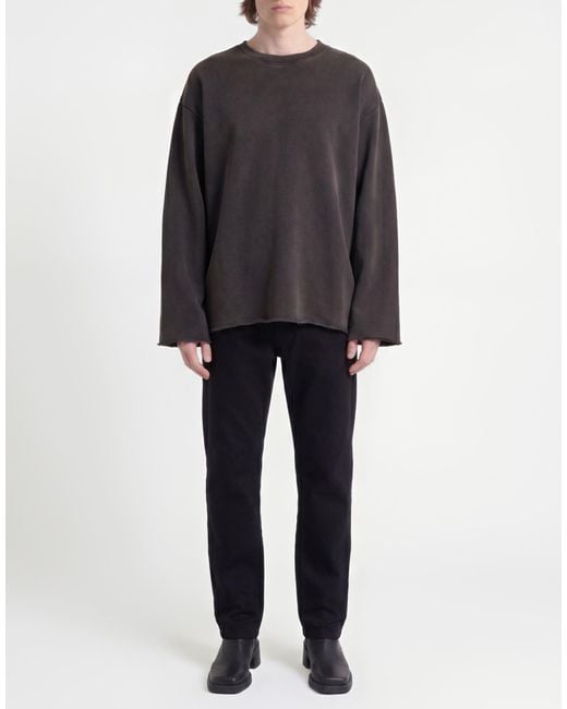 Helmut Lang Black Sweatshirt Cotton for men