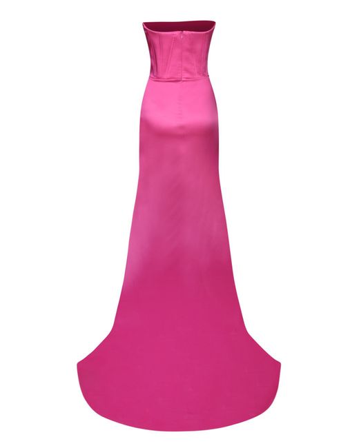 Robe longue GIUSEPPE DI MORABITO en coloris Pink