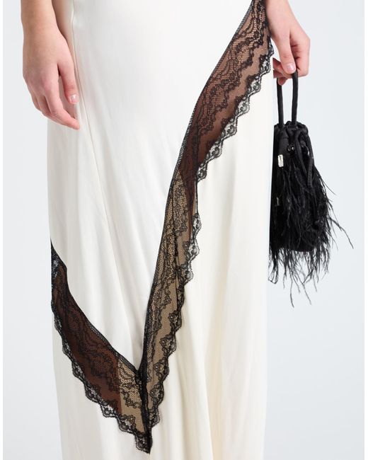 PT Torino White Maxi-Kleid