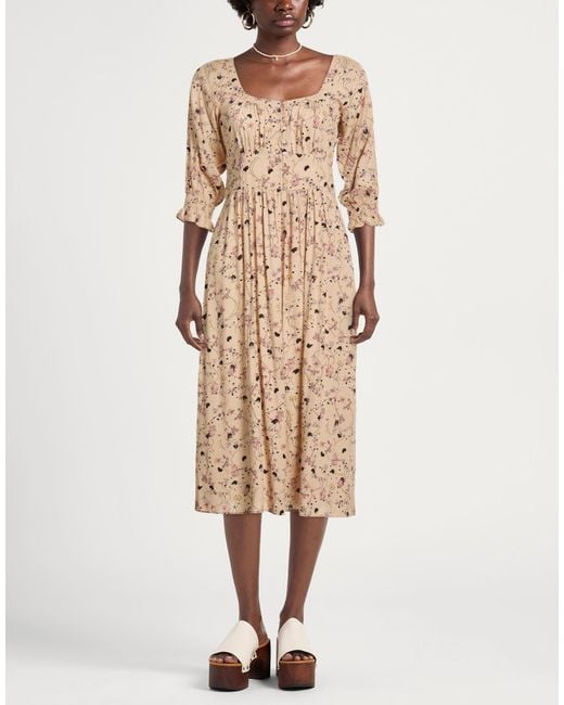 Robe Midi Ba&sh en coloris Natural