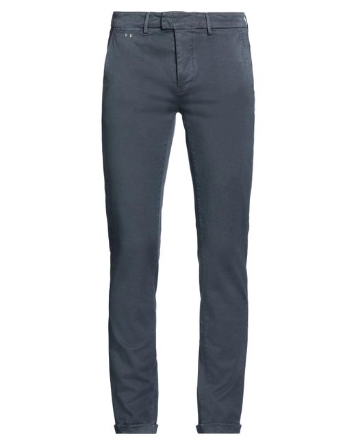 Tramarossa Blue Pants Cotton, Elastane for men