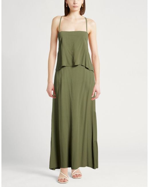 Antonelli Green Maxi Dresses
