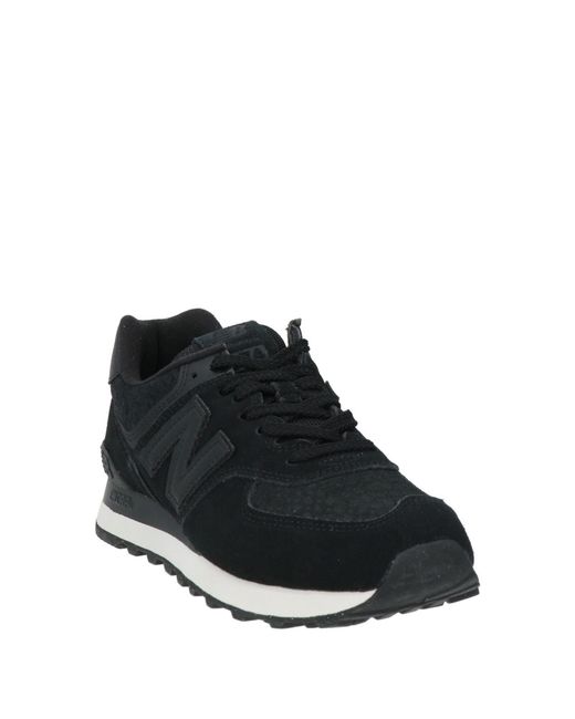 New Balance Black Sneakers Leather