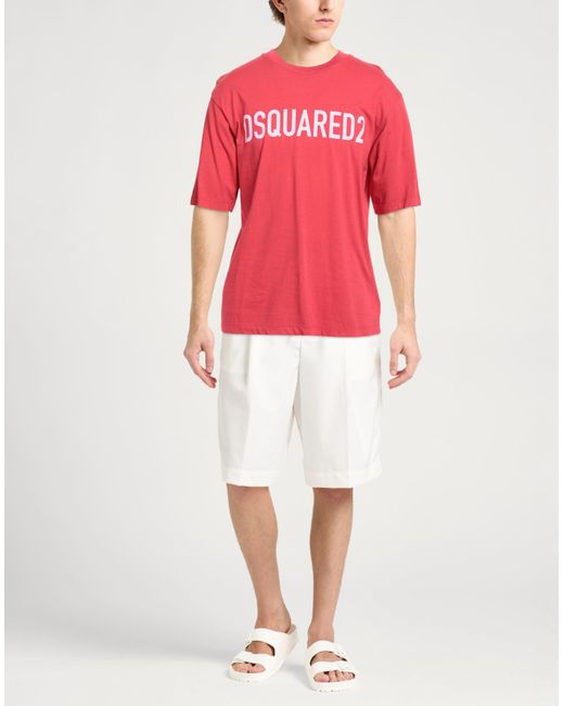 DSquared² Pink T-Shirt for men