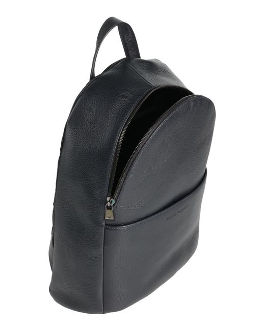 Emporio Armani Black Backpack for men