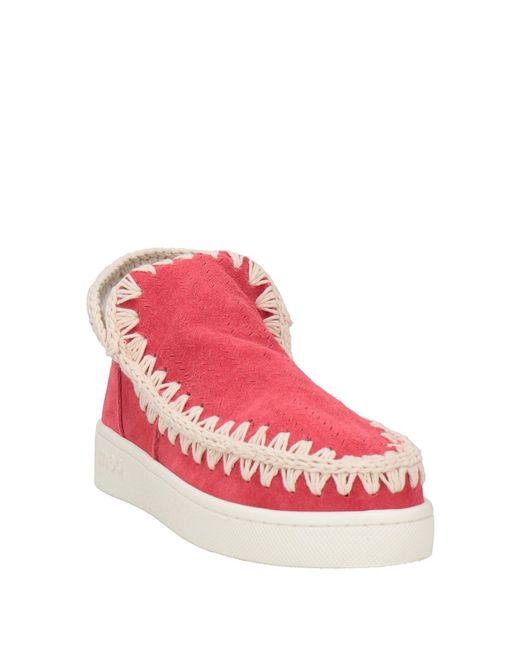 Mou Pink Ankle Boots